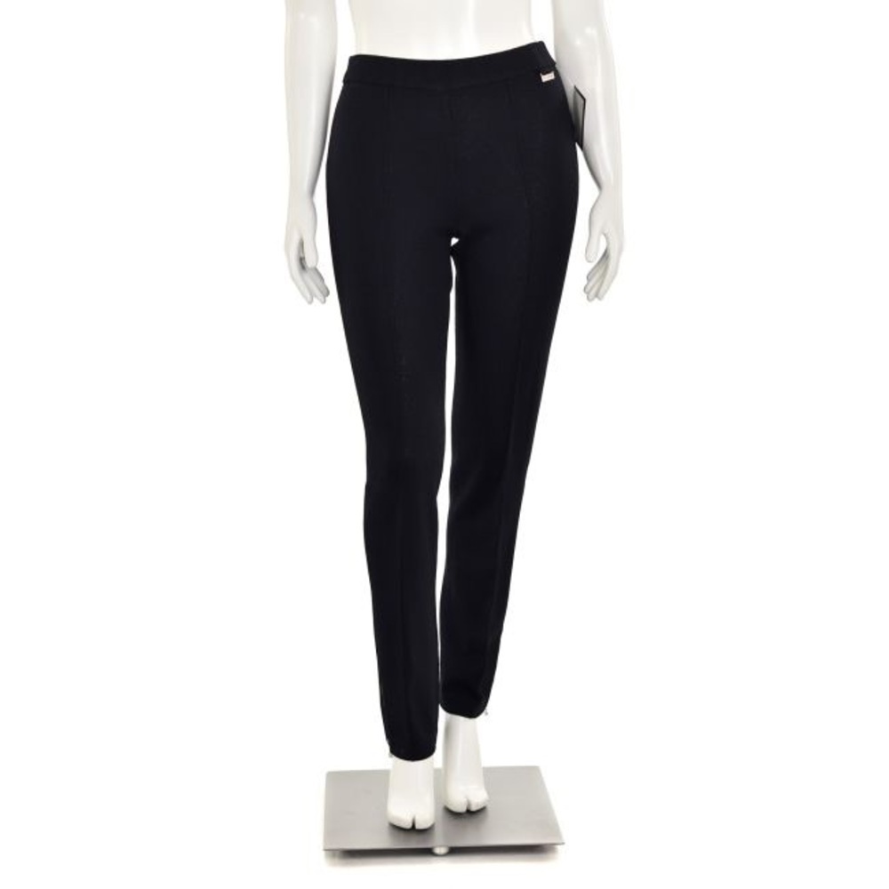 St. John 8 Sport Black Dress Pants with Zipper